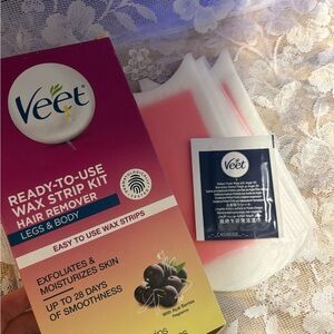 Pink Wax Strip Kit for Legs & Body